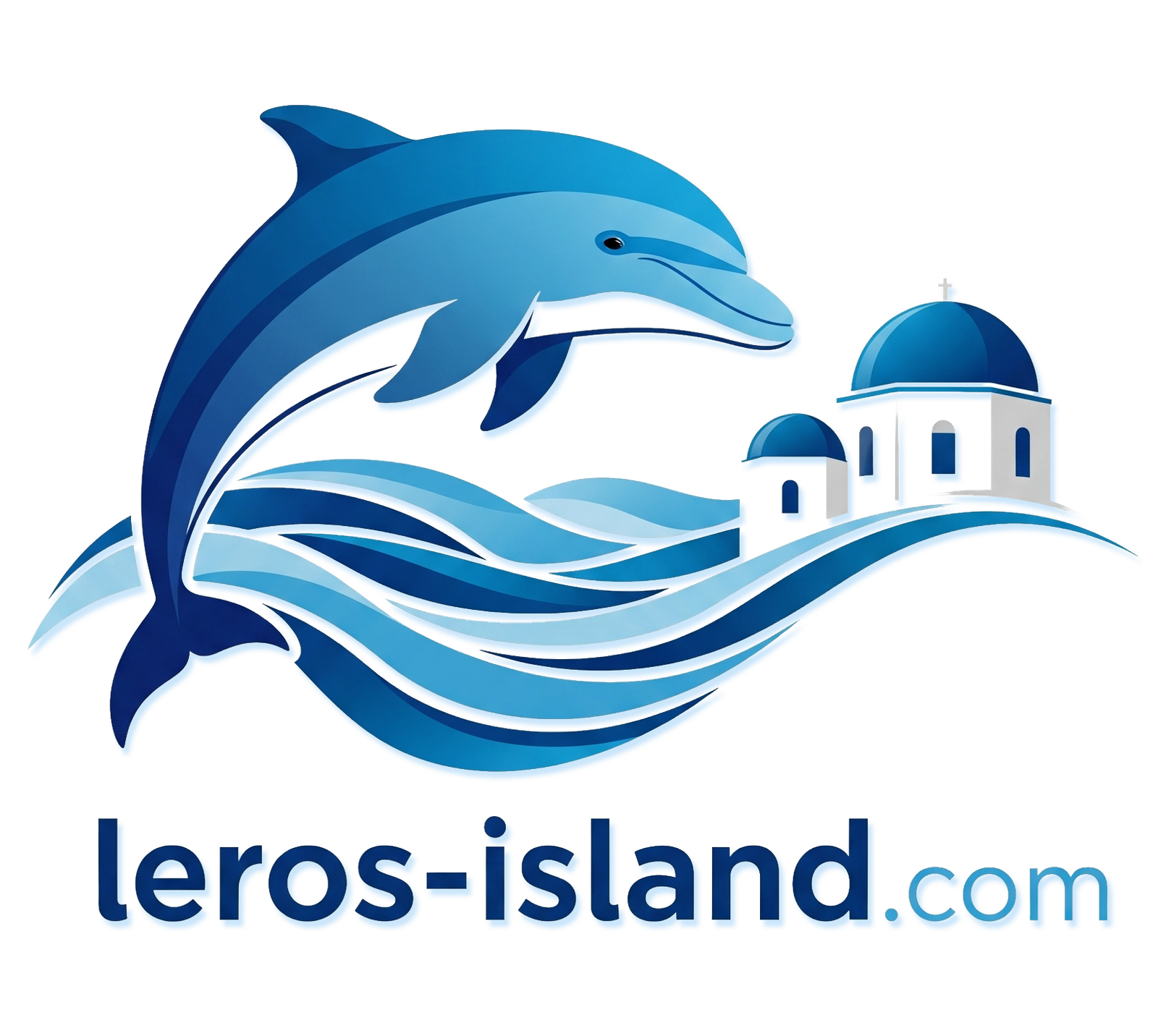 Logo Leros-Island transparent Ombre