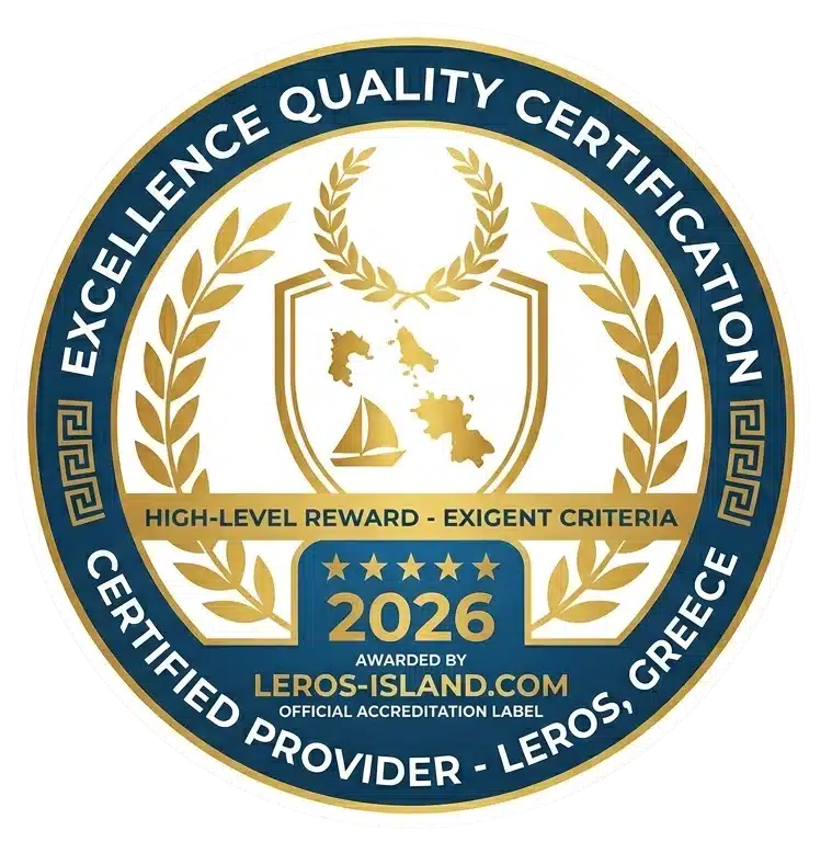 Certification seal for quality excellence
